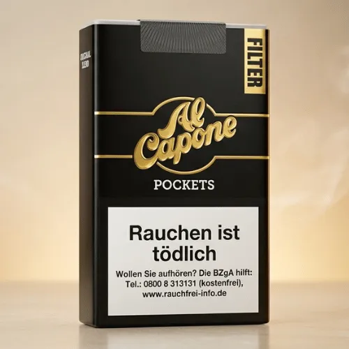 Al Capone Filter Pocket Sigarillo – Tatlı Tütün