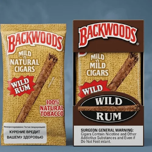 Backwoods Wild Rum Islak Puro – Rom Aromalı