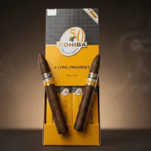 Cohiba Long Piramides Puro - 4's Gift Pack Satın Al DOMİNİC