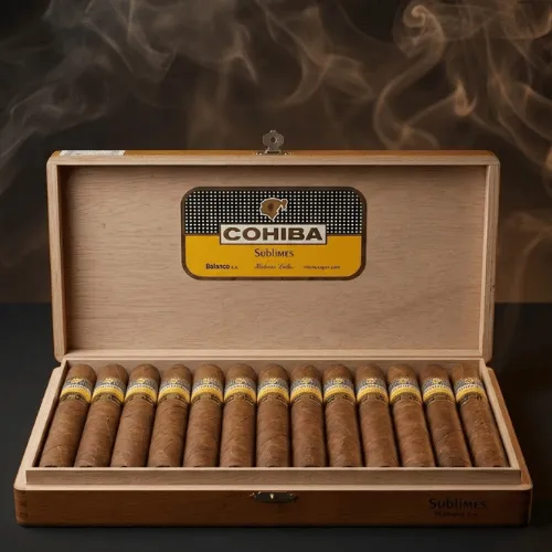 Cohiba Sublimes Puro – 25’li Ahşap Kutu