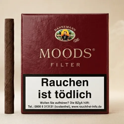 Dannemann Moods Filter sigarillo - 20's Satın Al