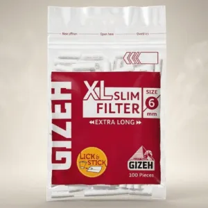 Gizeh XL Uzun Slim Poşet Sigara Sarma Filtresi