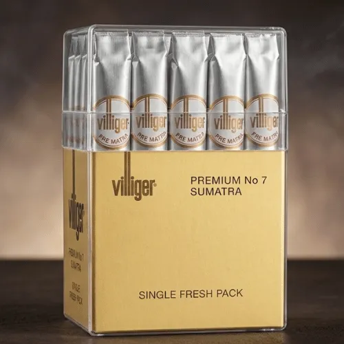 Villiger Premium Sumatra No7 Puro Satın Al - 20's Cam Kutu
