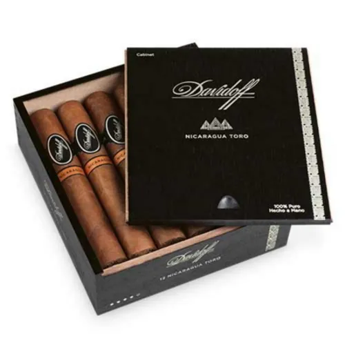 Davidoff Nicaragua Toro Puro - 12's Ahşap Kutu
