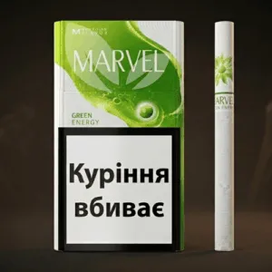 Marvel Compact Green Energy Click Sigara