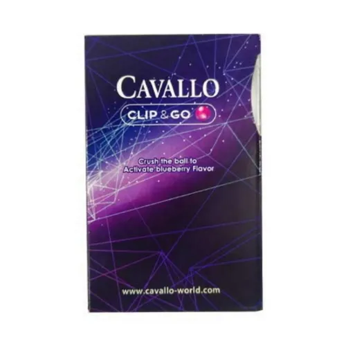 Cavallo Clip & Go ithal sigara Satın Al- Yabanmersini Aromalı - Görsel 2