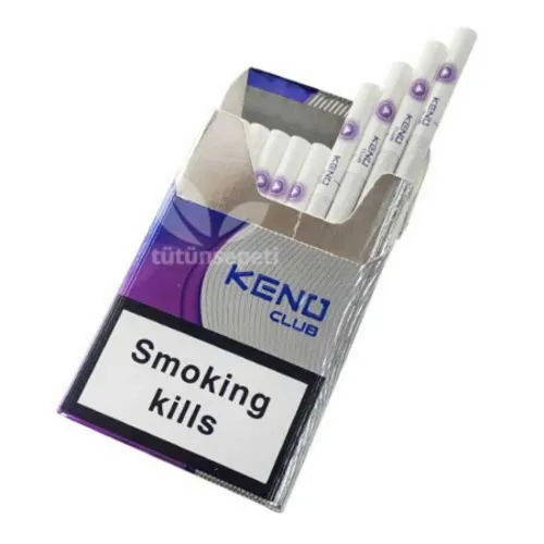 Keno Club Blueberry Mint Click sigara - Yabanmersini ve Nane - Görsel 2