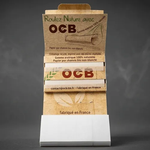 OCB Organic Hemp Double Zıvanalı sarma kağıdı
