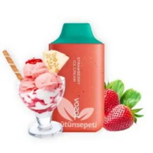 Vozol Star 6000 Strawberry ice cream Puff