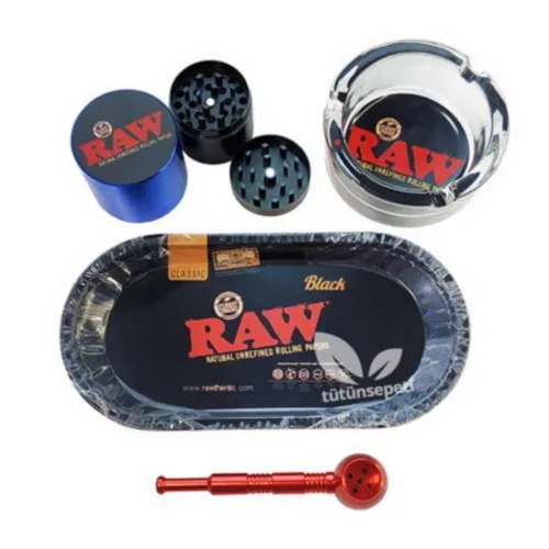 Raw Temalı Tütün seti
