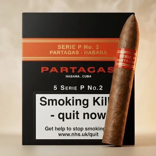 Partagas 5 Serie P No.2 Puro – 5’s Gift Pack DOMİNİC