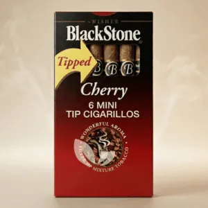 Blackstone Cherry 6 Mini Tip Sigarillo - Ağızlıklı