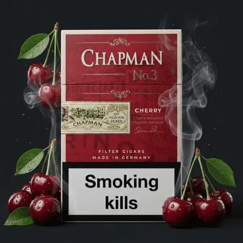 Chapman No 3 Cherry sigara - Tatlı Kiraz aromalı