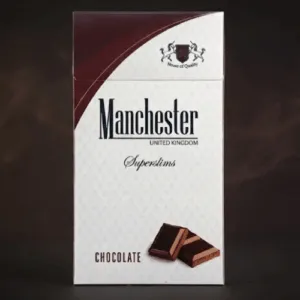 Manchester Superslims Chocolate sigara - Çikolata aromalı