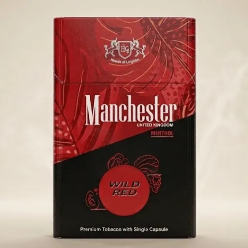 Manchester Wild Red Nano Superslim - Çilek aromalı