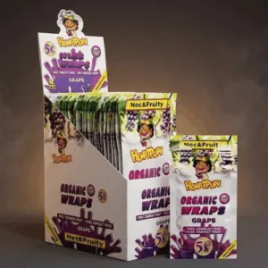 Honeypuff Organic Wraps Üzüm aromalı sarma kağıdı