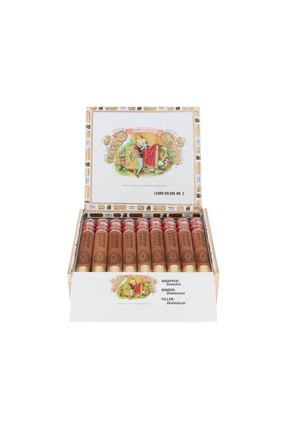 Romeo Y Julieta Cedros de Luxe No.2 Puro 25's Tubo FREESHOP