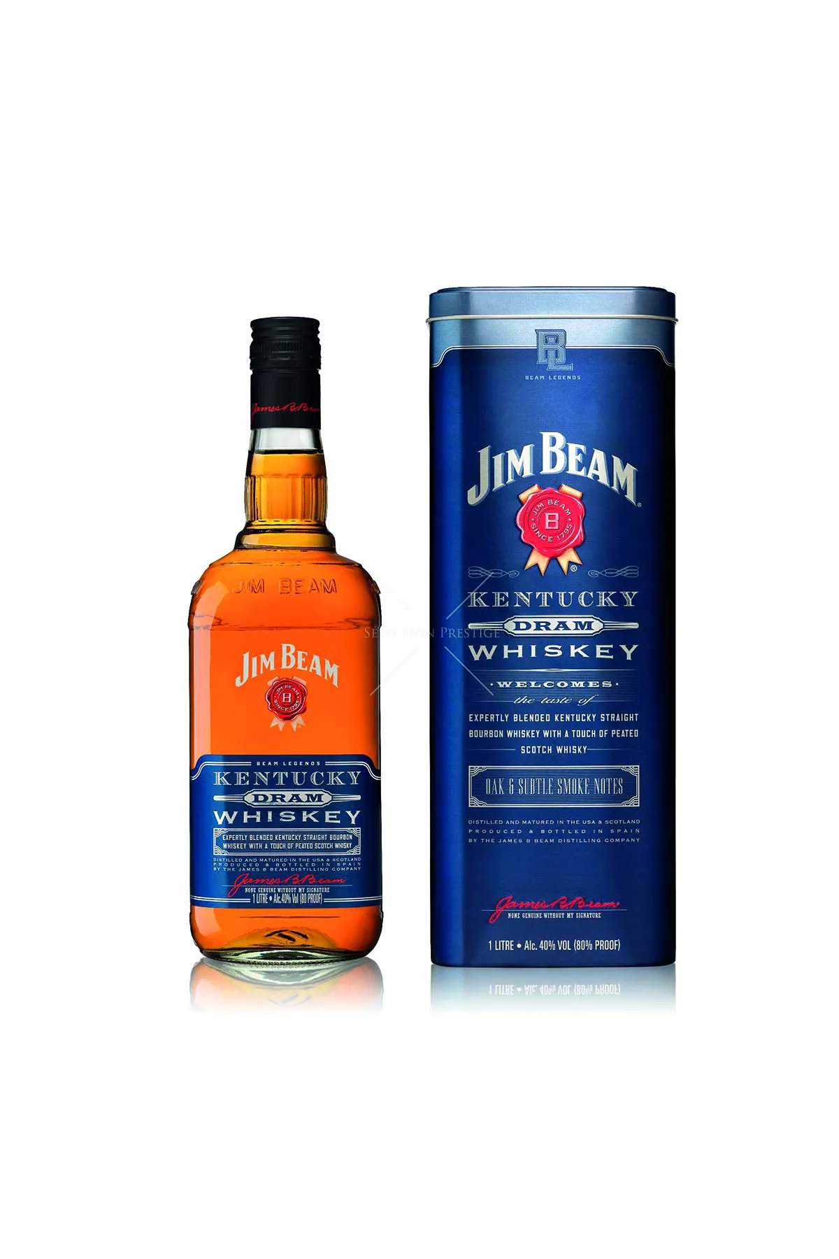 Jim Beam Kentucky Dram Whiskey 100Cl FREESHOP