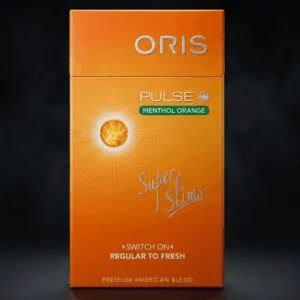 Oris Pulse Menthol Orange SuperSlims Sigara (Portakal Aromalı)