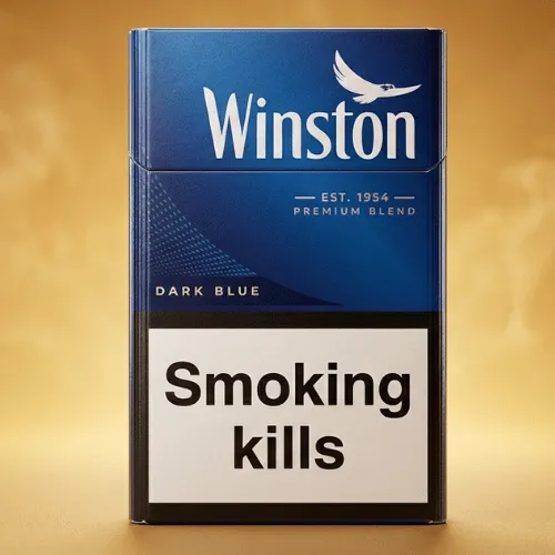 Winston Dark Blue İthal Sigara
