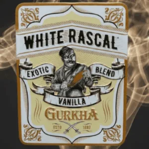 Gurkha White Rascal Exotic Blend Vanilla 5's - Metal Kutulu