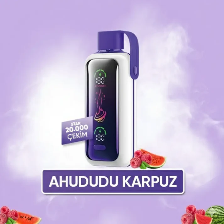 Vozol Star 20000 Puff – Raspberry Watermelon