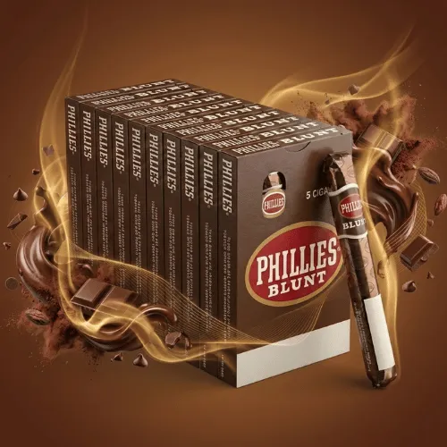 Phillies Blunt Chocolate Puro - 1 Karton (Box) ORİJİNAL FREESHOP