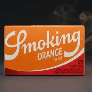 Smoking Orange Double Sigara Sarma Kağıdı - Çiftli 120's